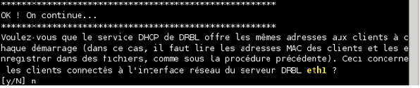 Configuration environnement des clients Clonezilla Server Édition et6