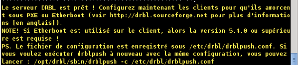 Configuration environnement des clients Clonezilla Server Édition et23