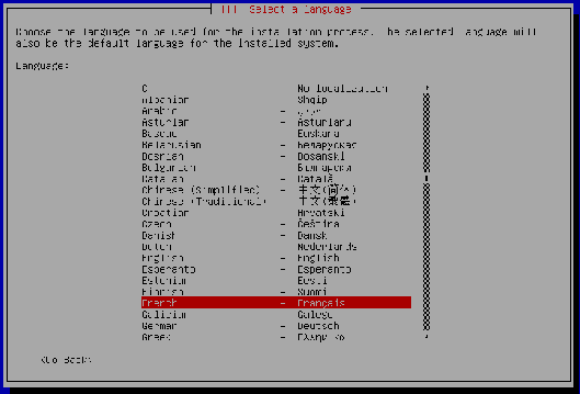 Installation GNU/Linux Debian Squeeze et3