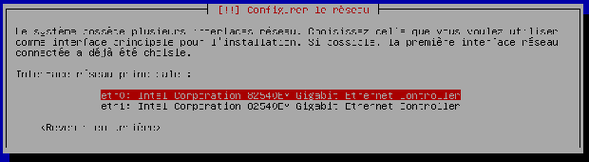 Installation GNU/Linux Debian Squeeze et7
