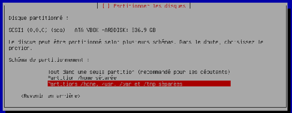 Installation GNU/Linux Debian Squeeze et19