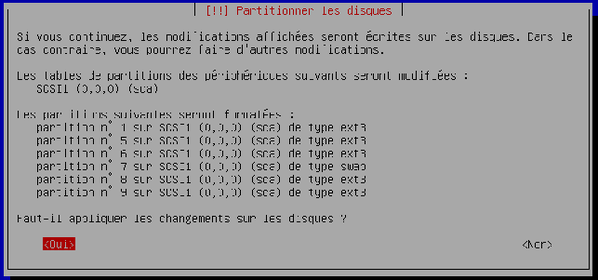 Installation GNU/Linux Debian Squeeze et21